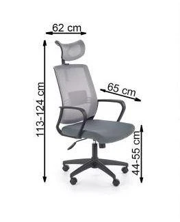 Kancelářská židle ARSEN - šedá č.2
