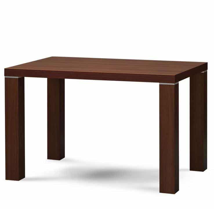 Levně ATAN Jídelní stůl Jadran 90x150 cm /tmavě hnědá - II.jakost