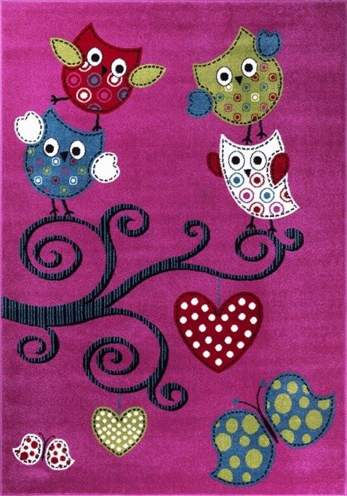 Ayyildiz Dětský kusový koberec Kids 420 fialová, růžová 120x170 cm