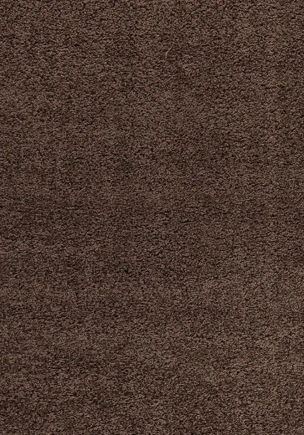 Ayyildiz Kusový koberec Dream Shaggy 4000 – tm. hnědá 65x130 cm