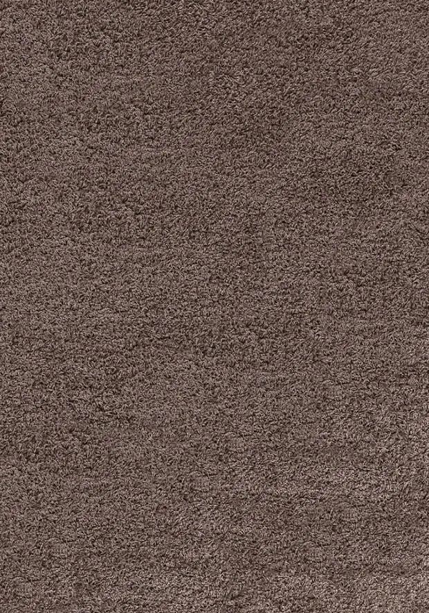 Ayyildiz Kusový koberec Dream Shaggy 4000 – hnědá 60x110 cm