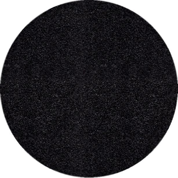 Levně Ayyildiz Kruhový koberec Dream Shaggy 4000 – černá 120x120 (průměr) kruh