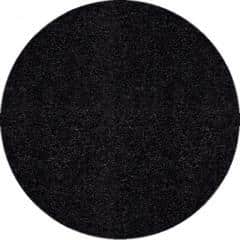 Kruhový koberec Dream Shaggy 4000 – černá