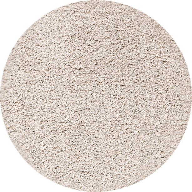 Ayyildiz Kruhový koberec Dream Shaggy 4000 – béžová 80x80 (průměr) kruh