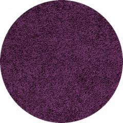 Kruhový koberec Dream Shaggy 4000 – fialová
