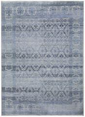 Ručně vázaný kusový koberec Diamond DC-HALI B modrá/šedá
