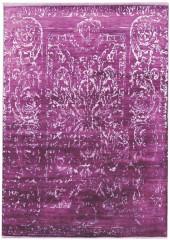 Ručně vázaný kusový koberec Diamond DC-JK 2 (overdye) fialová