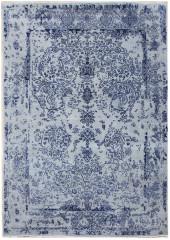 Ručně vázaný kusový koberec Diamond DC-JK ROUND modrá