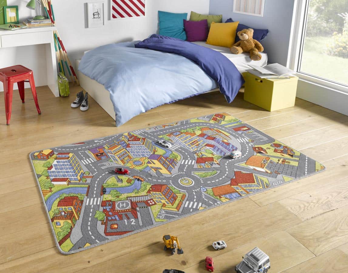 Hanse Home Dětský kusový koberec Play 102379 - šedá 160x240 cm