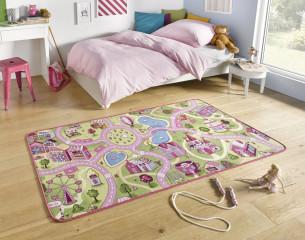 Dětský kusový koberec Play 102378 růžová