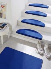 Hanse Home sada 15ks nášlapů na schody: Fancy 103007 modré