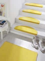 Hanse Home sada 15ks nášlapů na schody: Fancy 103002 žluté