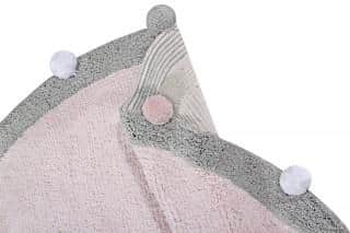 Lorena Canals bio koberec kusový, ručně tkaný Bubbly Soft Pink