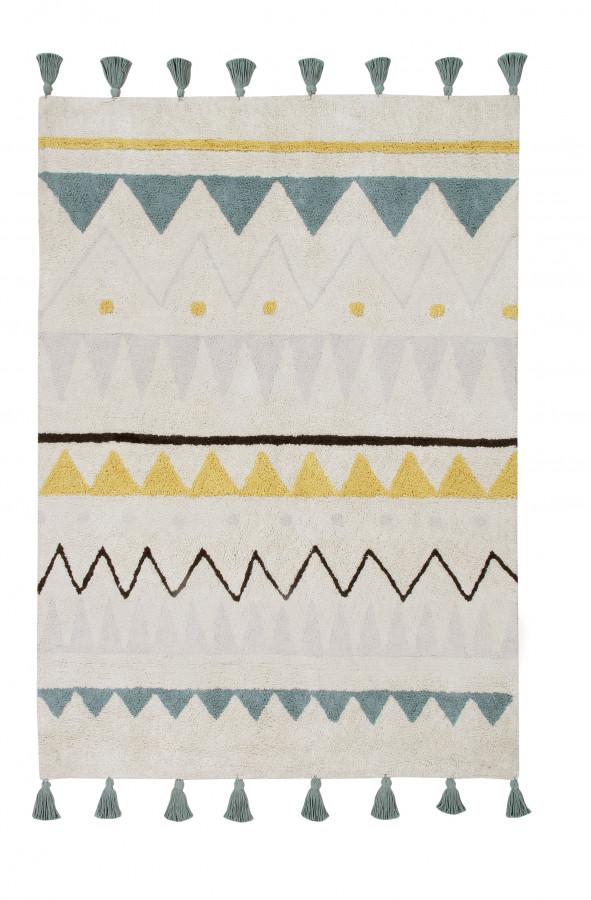 Lorena Canals Bio koberec kusový, ručně tkaný – Aztecaal-Vintage 140x200 cm