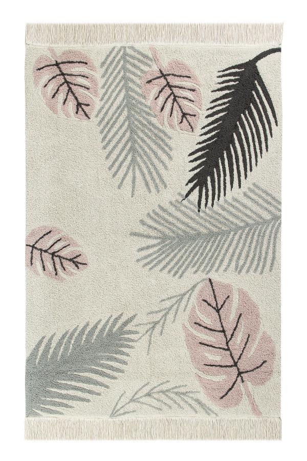 Lorena Canals Bio koberec kusový, ručně tkaný – Listy 140x200 cm
