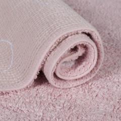 Lorena Canals bio koberec kusový, ručně tkaný Stars Pink-White