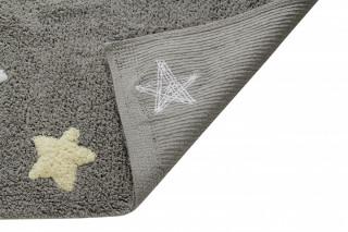 Lorena Canals bio koberec kusový, ručně tkaný Tricolor Stars Grey-Blue