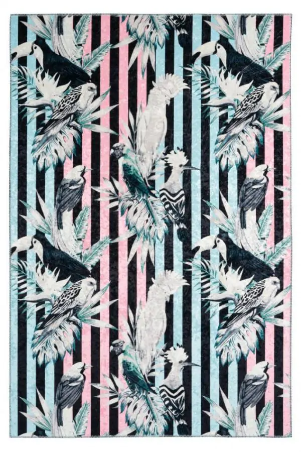 Obsession Kusový koberec Exotic 211 - vícebarevný/ vzor papušek 160x230 cm