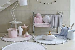 Lorena Canals pro zvířata: Pratelný koberec Bubbly Soft Pink