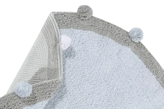 Lorena Canals pro zvířata: Pratelný koberec Bubbly Soft Blue Lorena Canals pro zvířata: Pratelný koberec Bubbly Soft Blue