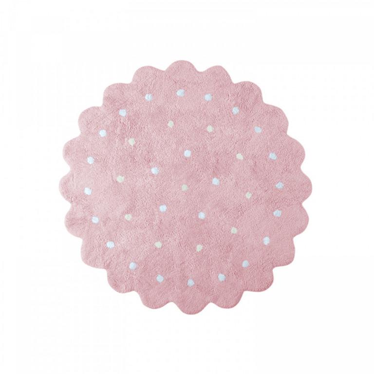 Pro zvířata: Pratelný koberec Little Biscuit bílá, růžová