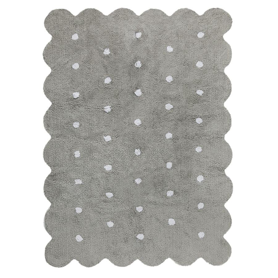 Levně Lorena Canals Pro zvířata: Pratelný koberec Biscuit bílá, šedá 120x160 cm