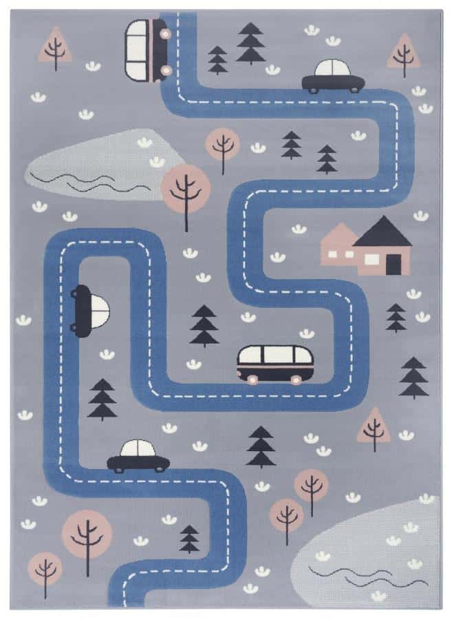 Levně Hanse Home Dětský koberec Adventures 104537 šedá 160x220 cm