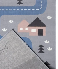 Hanse Home dětský koberec Adventures 104537 Grey/blue