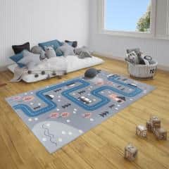 Hanse Home dětský koberec Adventures 104537 Grey/blue