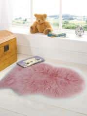 Flair Rugs kusový koberec Faux Fur Sheepskin Pink