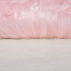 Flair Rugs kusový koberec Faux Fur Sheepskin Pink