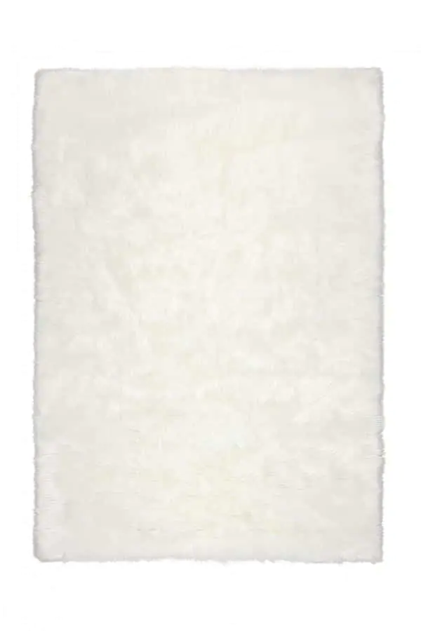 Flair Rugs Kusový koberec Faux Fur Sheepskin bílá 60x90 cm