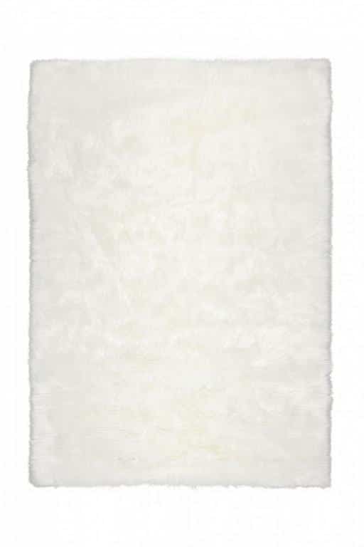 Kusový koberec Faux Fur Sheepskin bílá