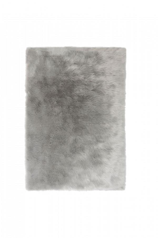 Flair Rugs Kusový koberec Faux Fur Sheepskin šedá 80x150 cm