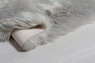 Flair Rugs kusový koberec Faux Fur Sheepskin Grey