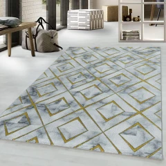 Ayyildiz kusový koberec Naxos 3811 gold