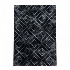 Kusový koberec Naxos 3812 – černá/šedá