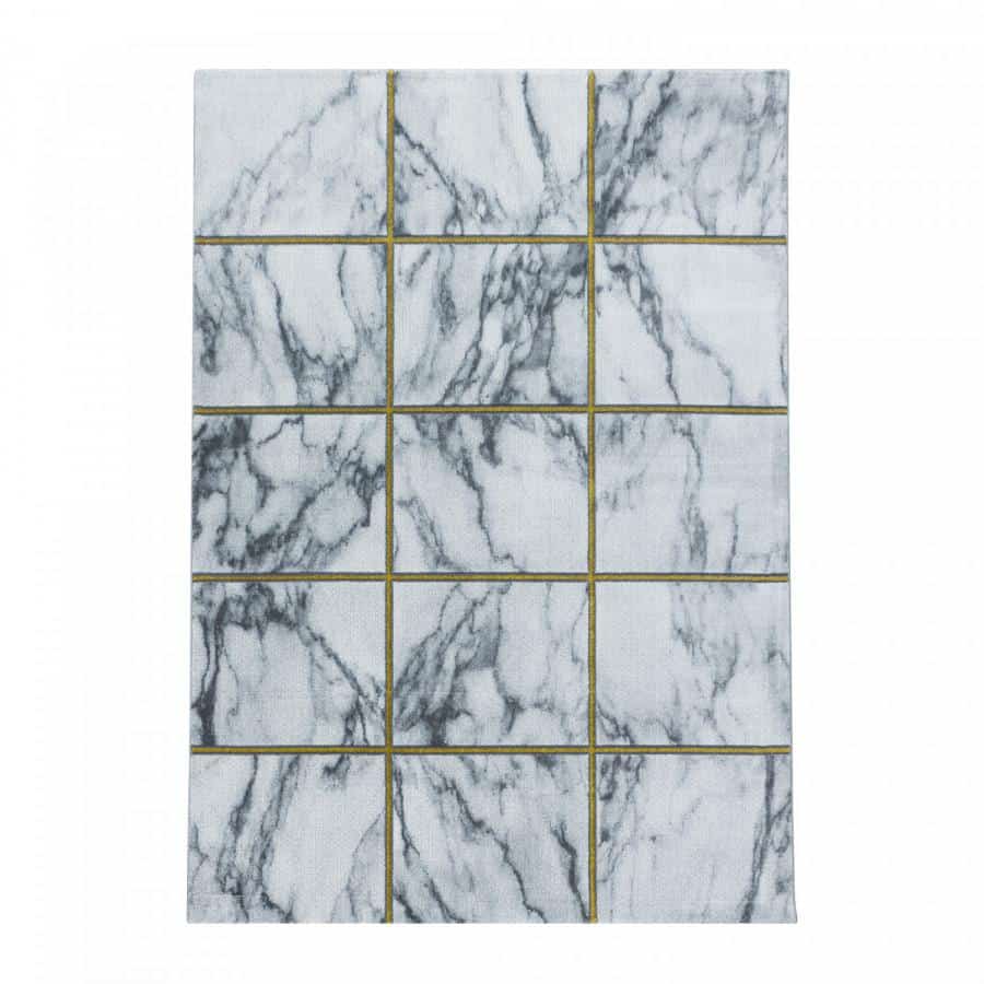 Levně Ayyildiz Kusový koberec Naxos 3816 – žlutá/šedá 140x200 cm