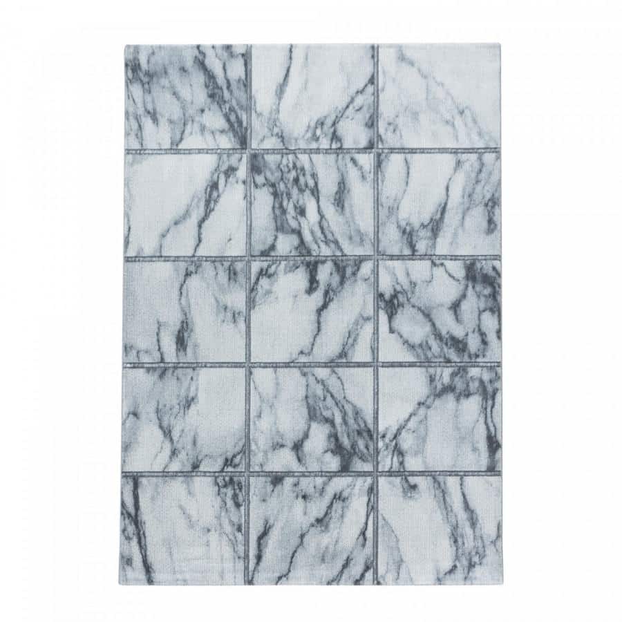 Ayyildiz Kusový koberec Naxos 3816 – šedá/bílá 80x250 cm