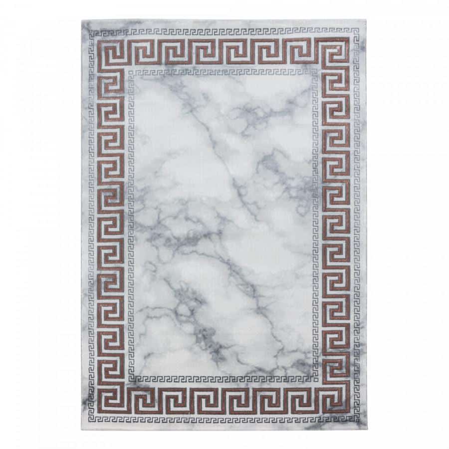 Ayyildiz Kusový koberec Naxos 3818 – šedá/hnědá/bílá 120x170 cm