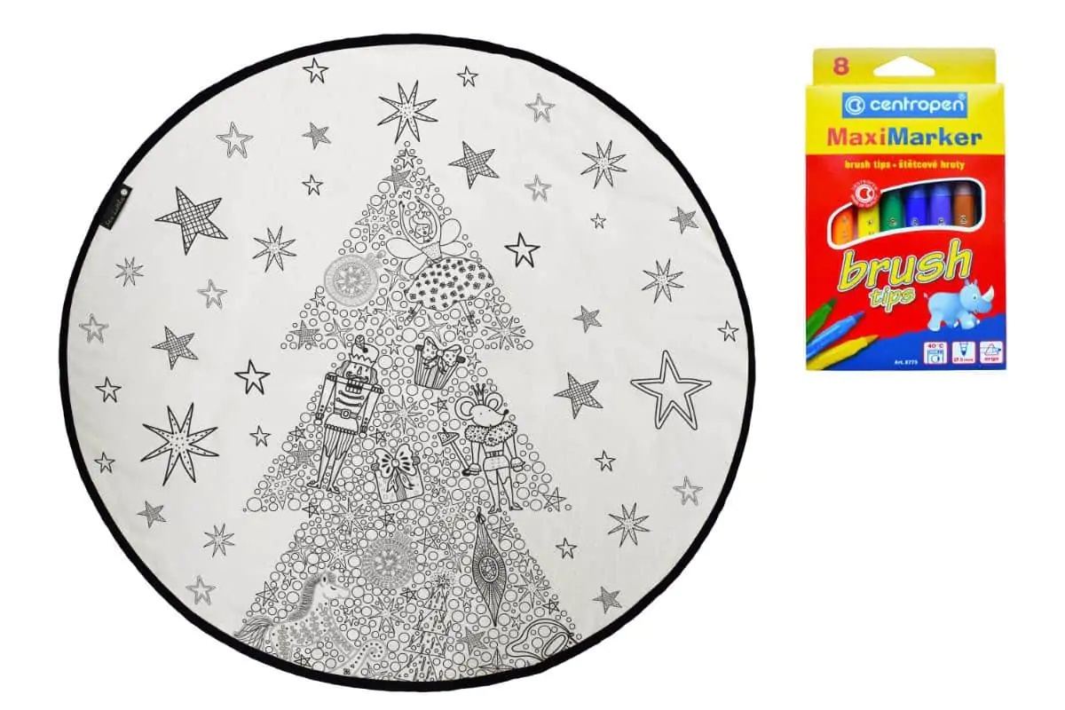KOBEREC - OMALOVÁNKY - Nut Cracker 130x130 (průměr) kruh