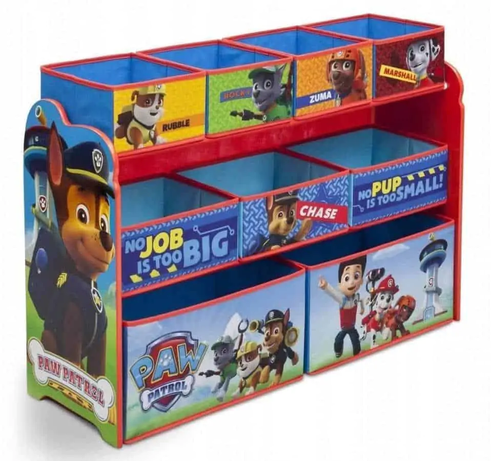 bHome Organizér na hračky Paw Patrol - velký UBBH0705