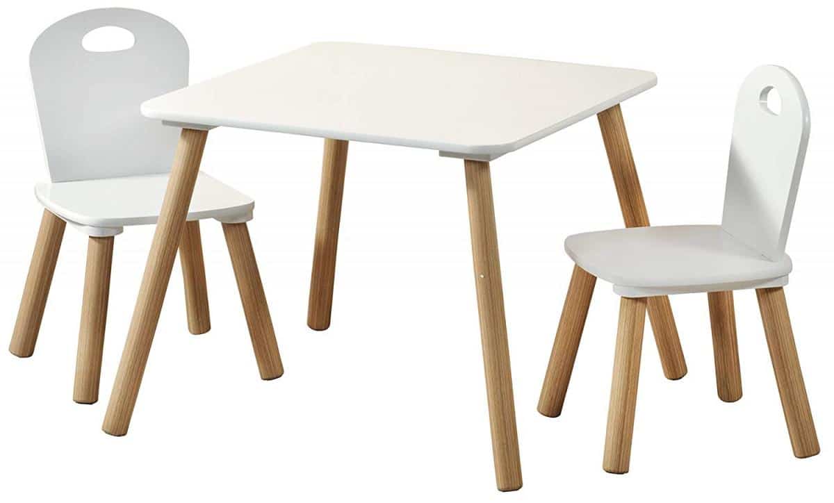 Levně Kesper Dětský stůl s židlemi Scandi DSKE0409