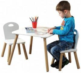 Dětský stůl s židlemi Scandi DSKE0409