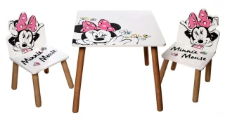 Dětský stůl s židlemi Minnie Mouse STAR0577