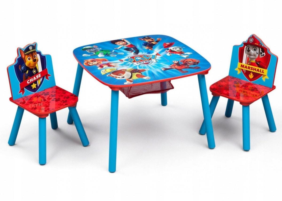 Levně bHome Dětský stůl s židlemi Tlapková Patrola záchranáři DSBH0710
