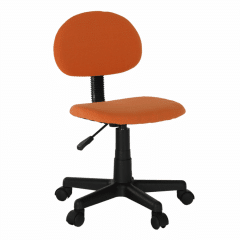 Dětská kancelářská židle SALIM - černá / oranžová č.1