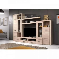 Obývací stěna 280 cm, dub sonoma, ATLANTIS 2