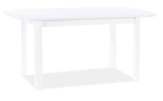 Jídelní stůl rozkládací DIEGO II 120x68 bílá mat