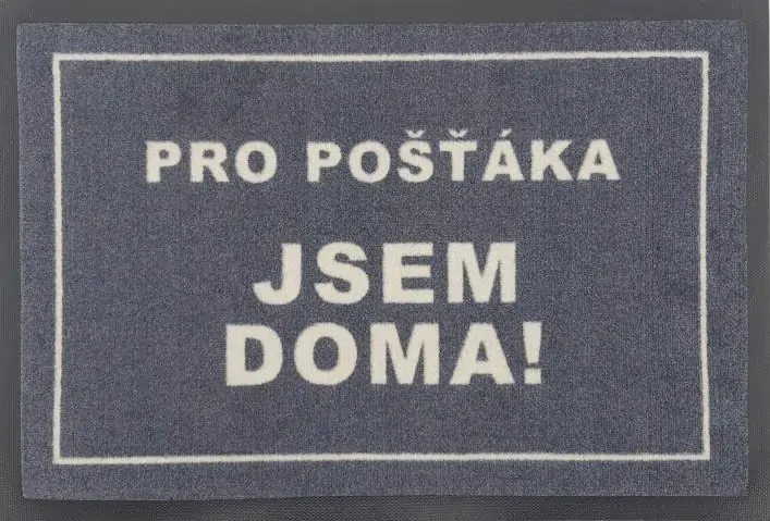 ATAN Rohožka pro pošťáka - jsem doma 40x60 cm